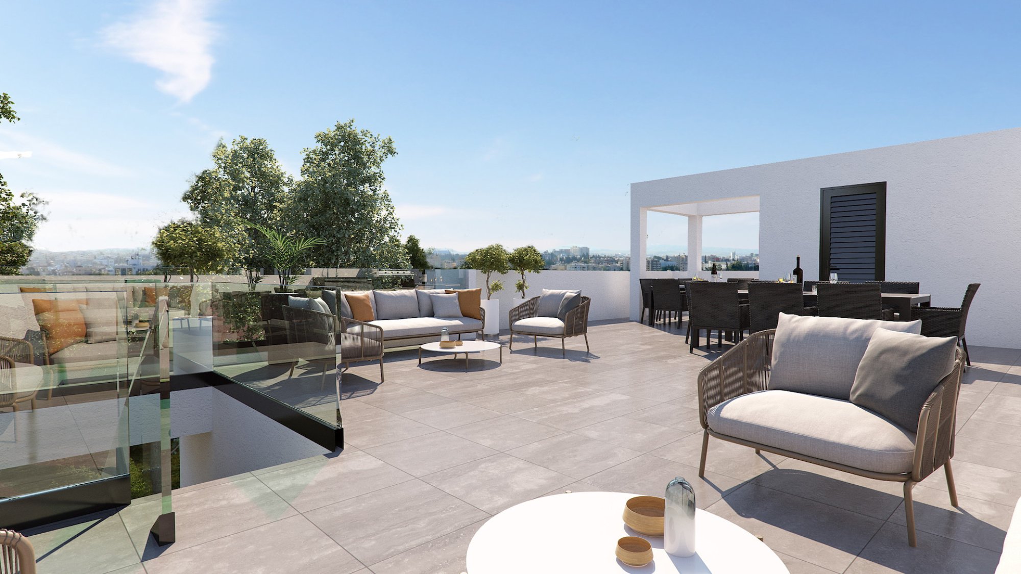 Luxury Penthouse with a Private Roof Terrace