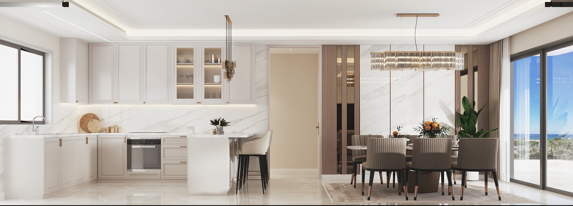 4 Bedroom penthouse in Tombs Of the Kings, Paphos