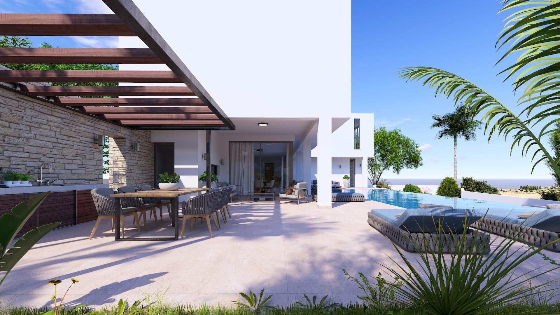 4 Bedroom  town house in Pegeia, Paphos