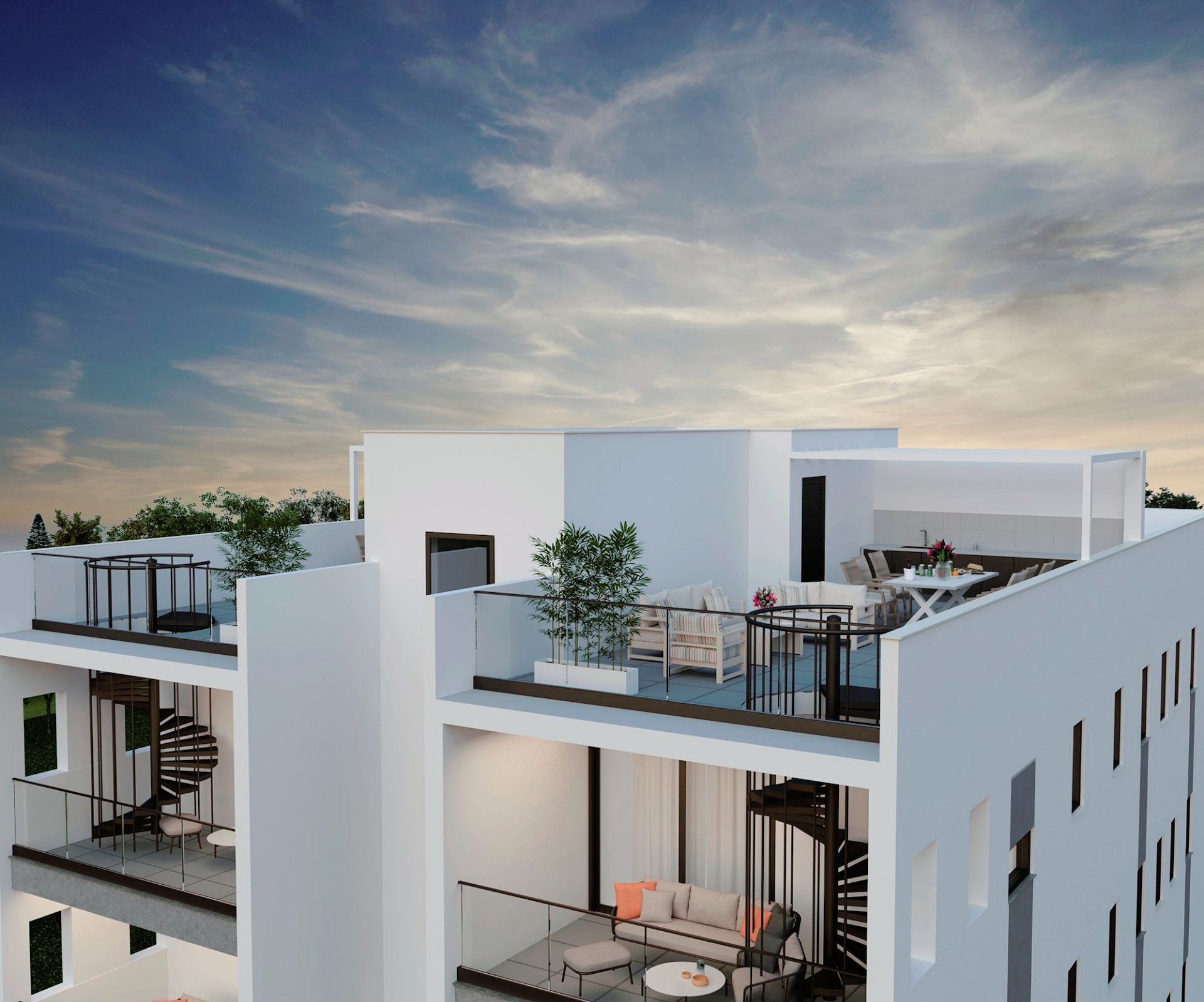 2 Bedroom  penthouse in Drosia, Larnaca