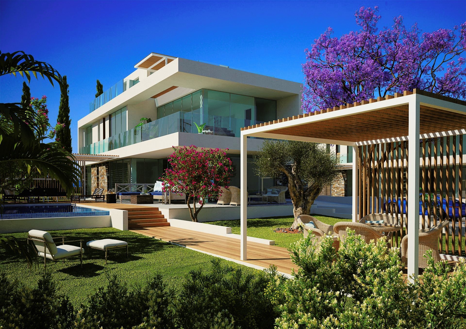 4 Bedroom town house in Kouklia, Paphos