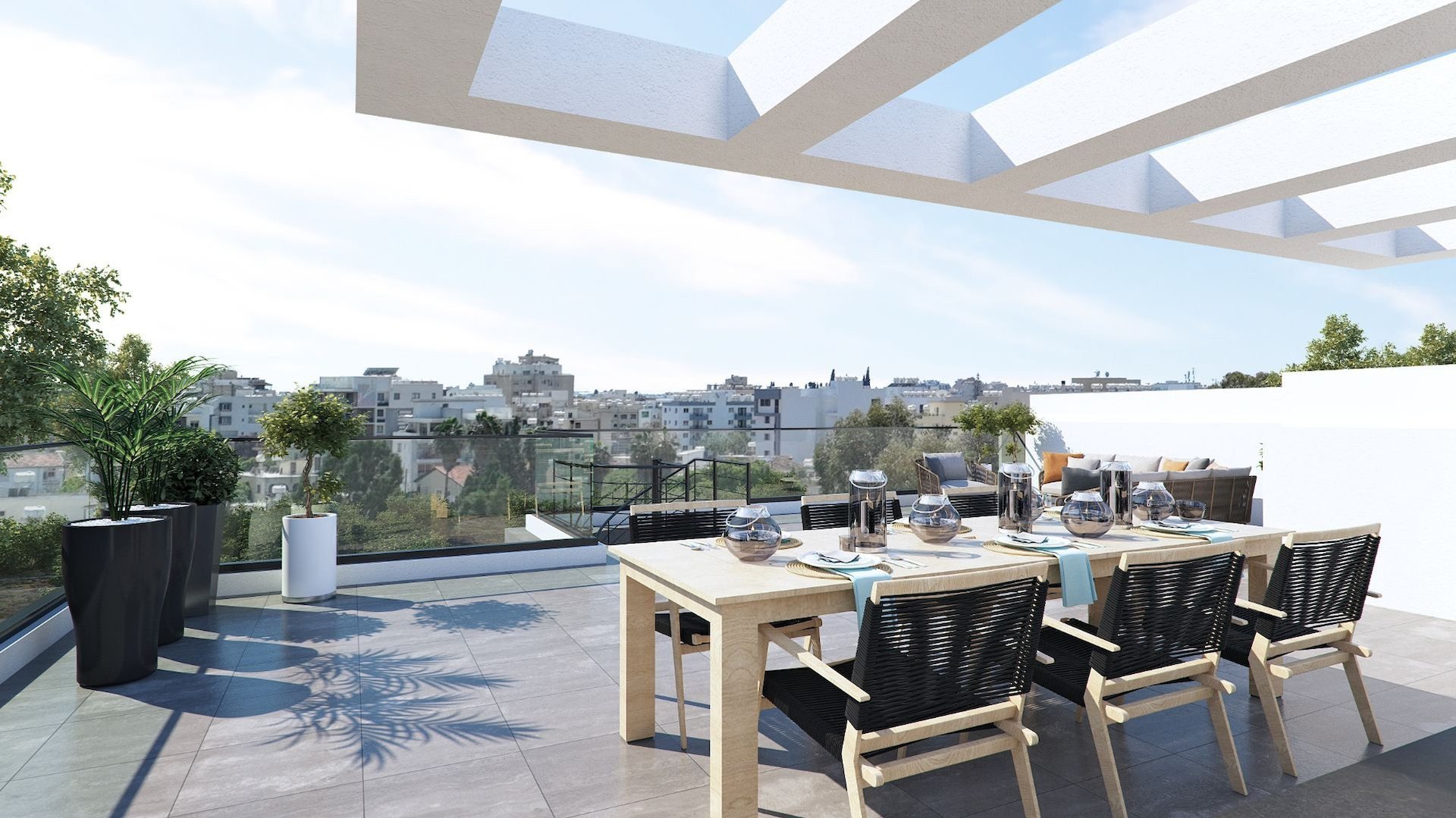 2 Bedroom  penthouse in Oroklini, Larnaca