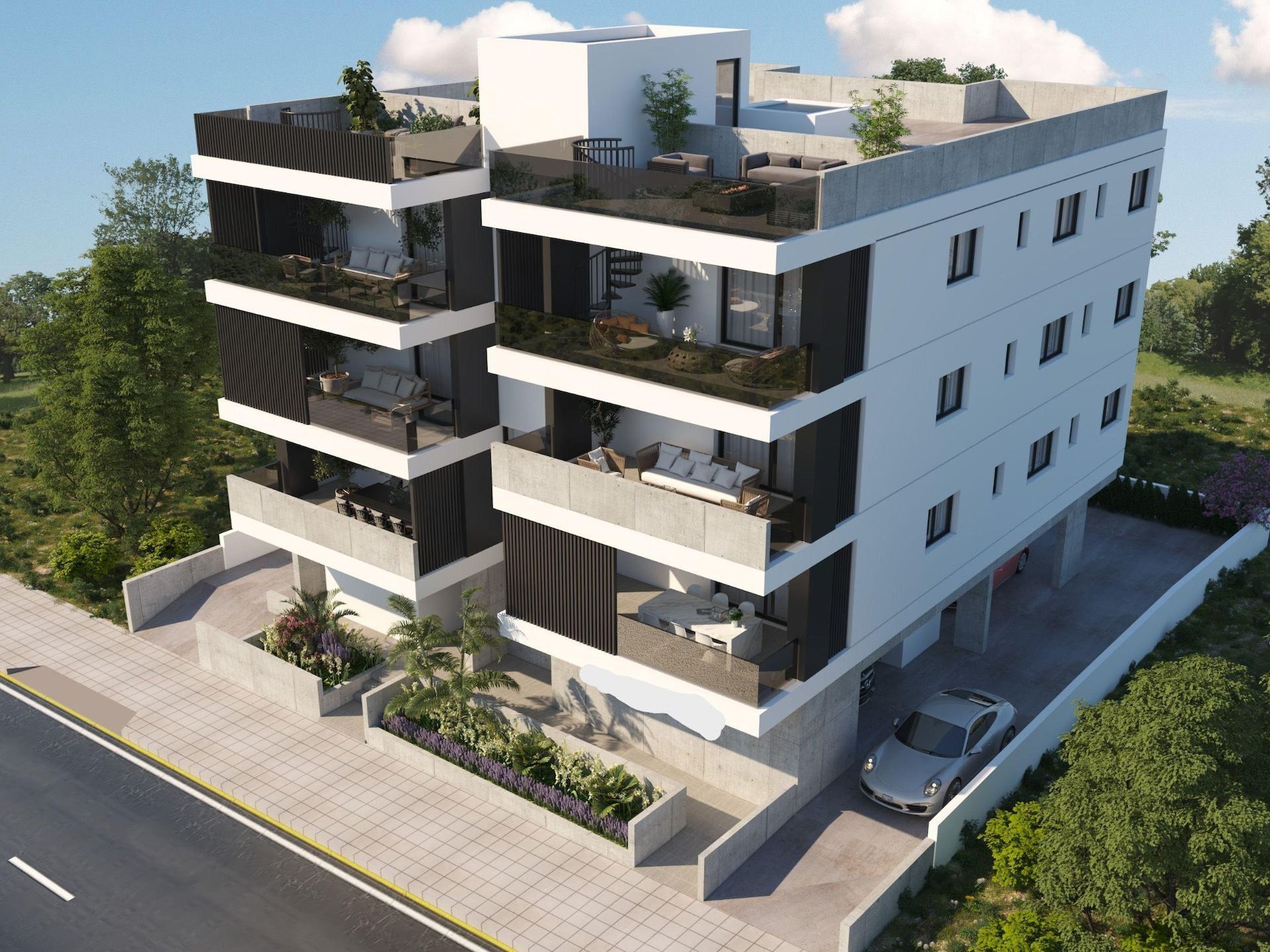 2 Bedroom  penthouse in Lakatameia, Nicosia