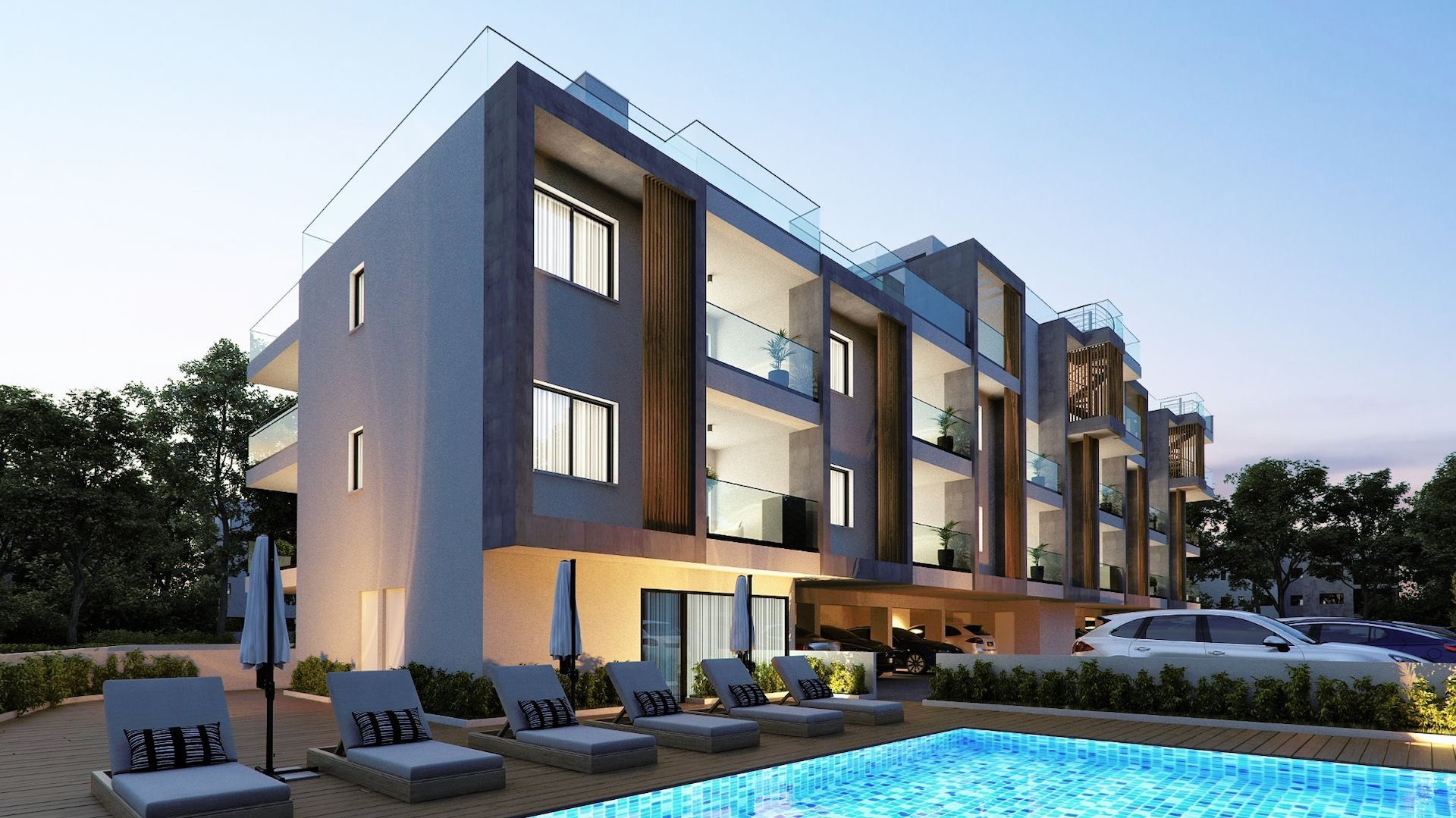 3 Bedroom  penthouse in Oroklini, Larnaca