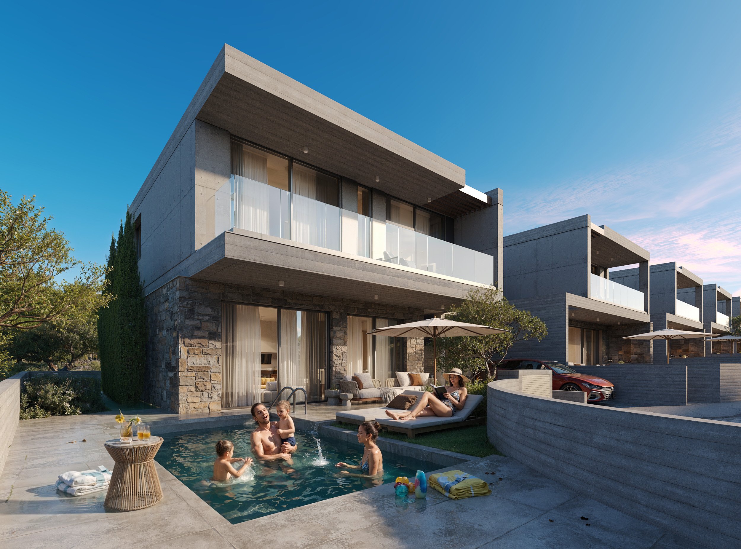 3 Bedroom  villa in Koloni, Paphos