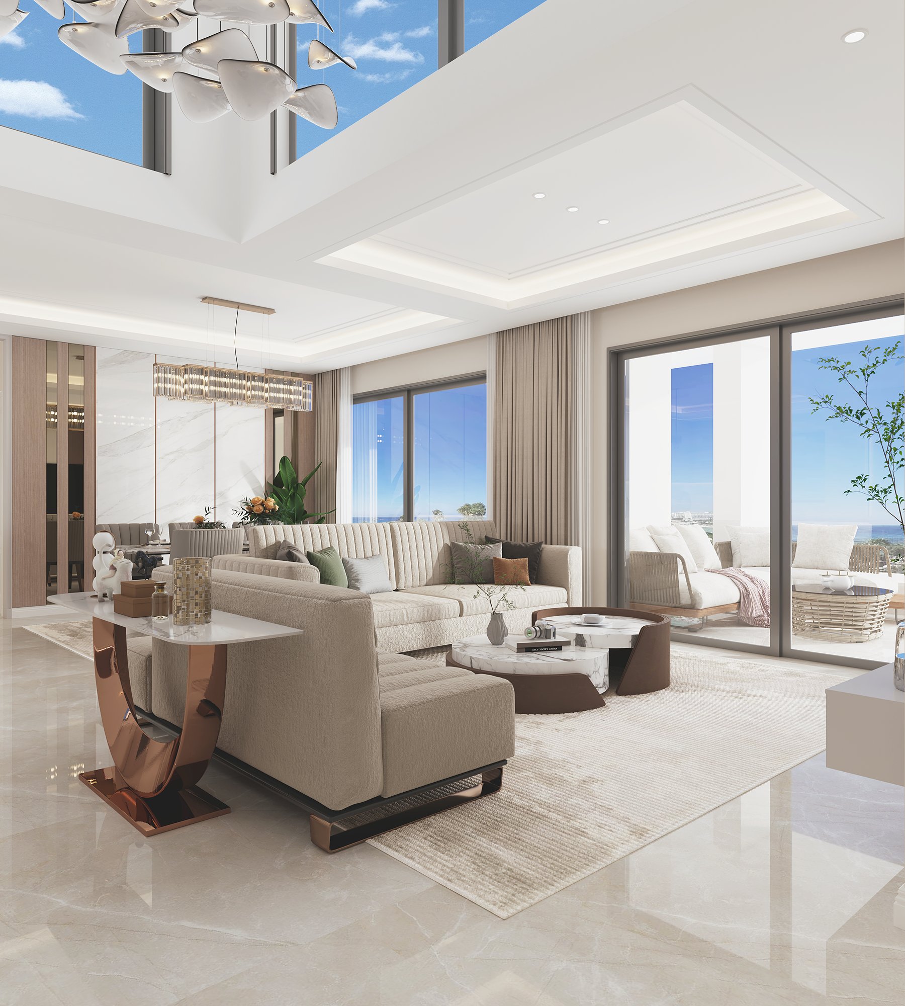 4 Bedroom penthouse in Tombs Of the Kings, Paphos