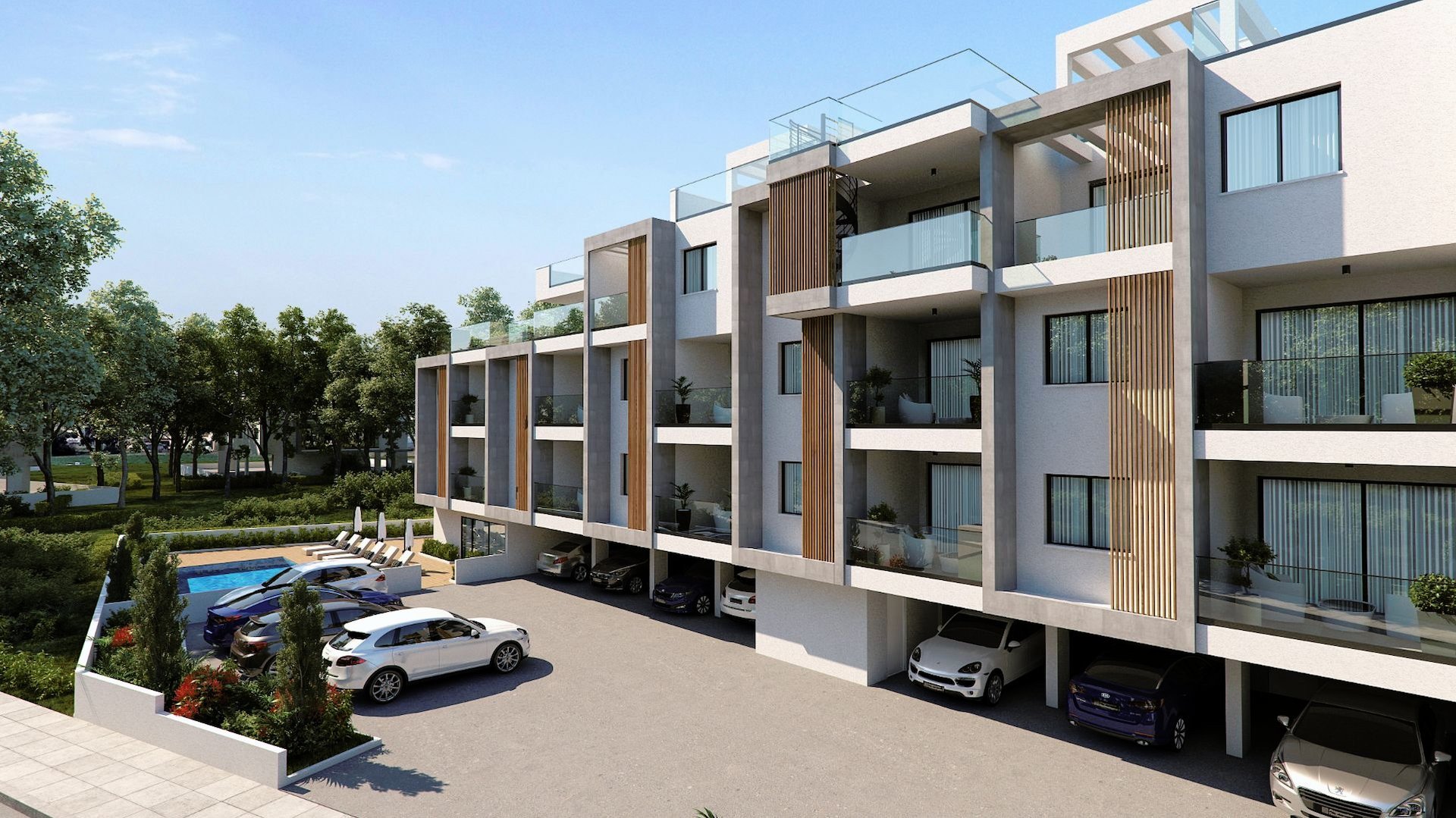 3 Bedroom  penthouse in Oroklini, Larnaca