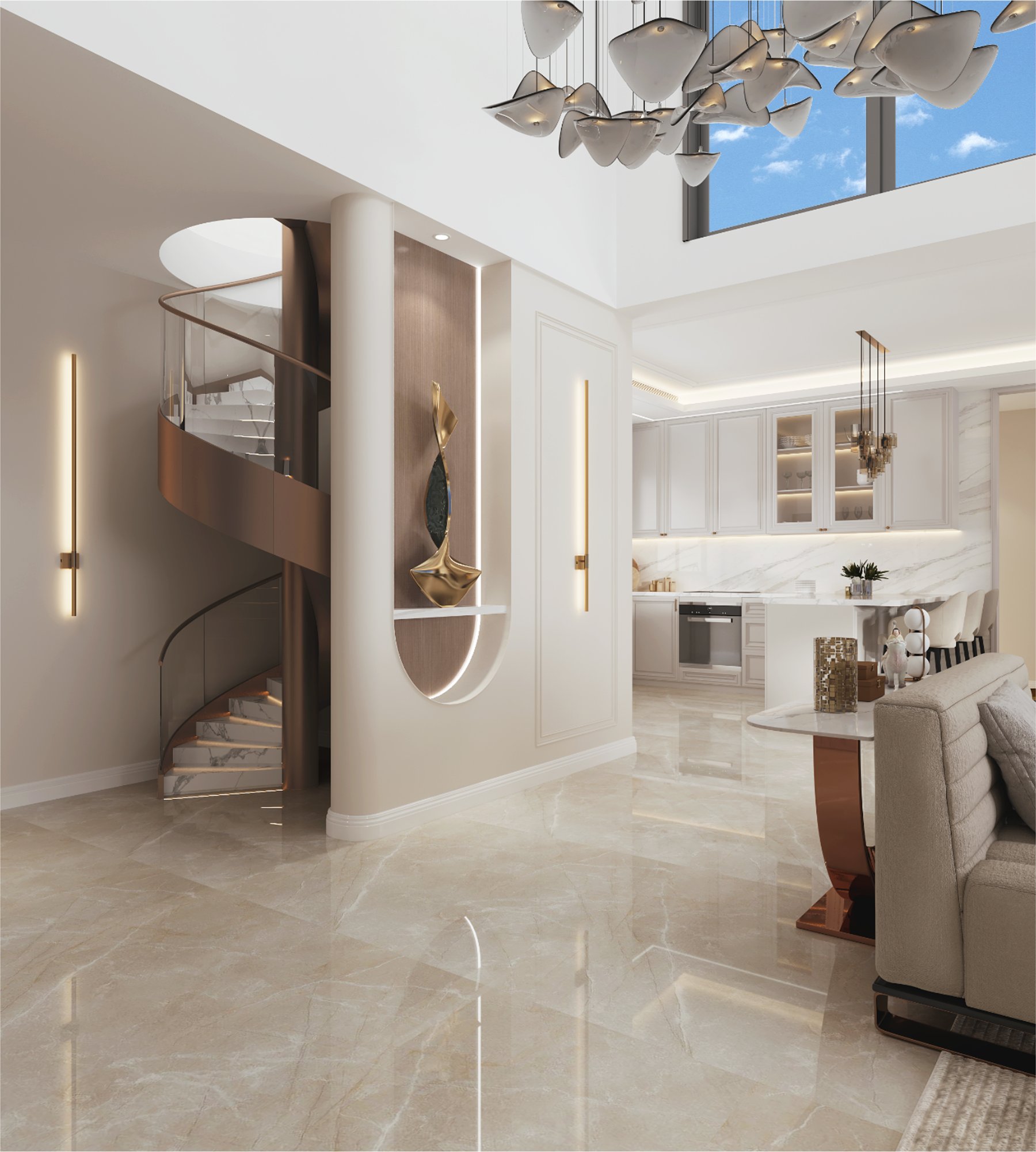 4 Bedroom penthouse in Tombs Of the Kings, Paphos