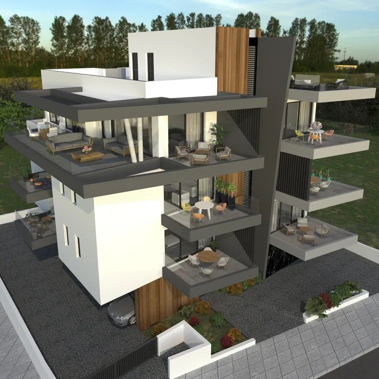 2 Bedroom  penthouse in Latsia, Nicosia