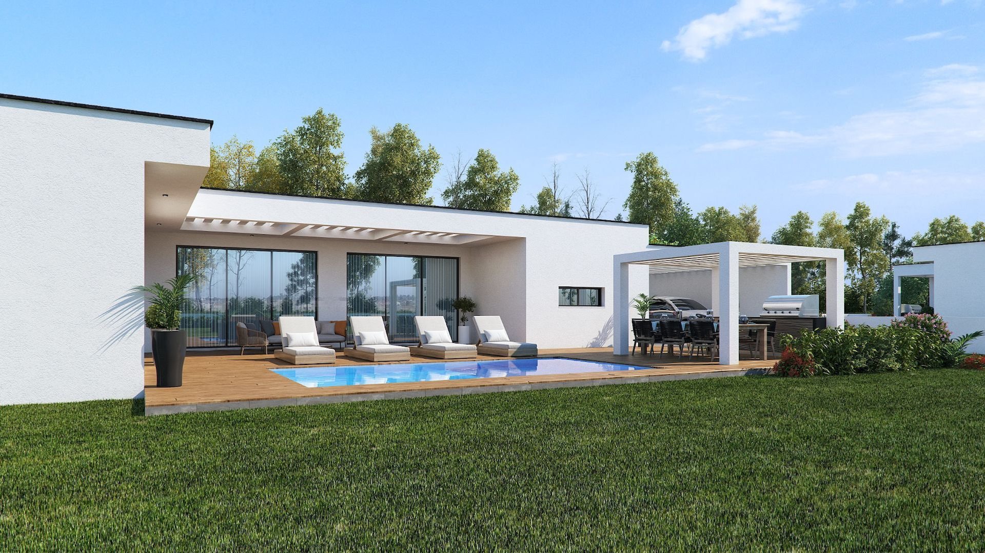 3 Bedroom  bungalow in Perivolia, Larnaca