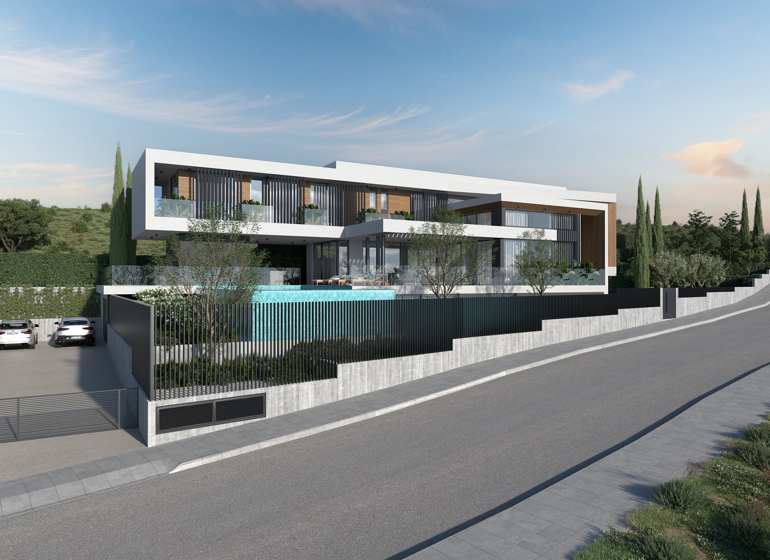 5 Bedroom town house in Mesa Geitonia, Limassol