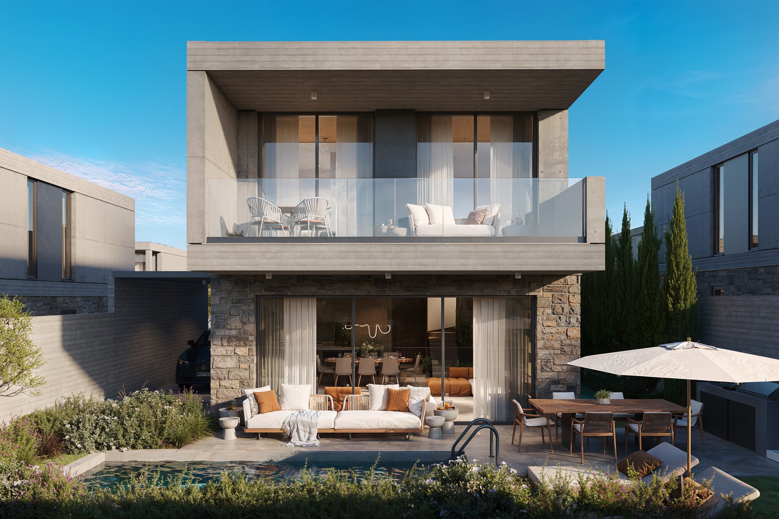 3 Bedroom  villa in Koloni, Paphos